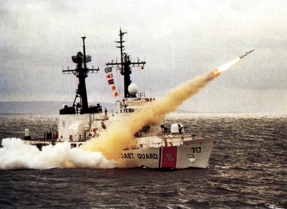 USCGC_Mellon_(WHEC-717)_launching_Harpoon_missile_in_1990