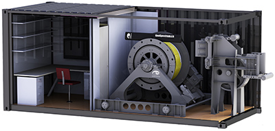 TRAPS in 20 foot iso container.