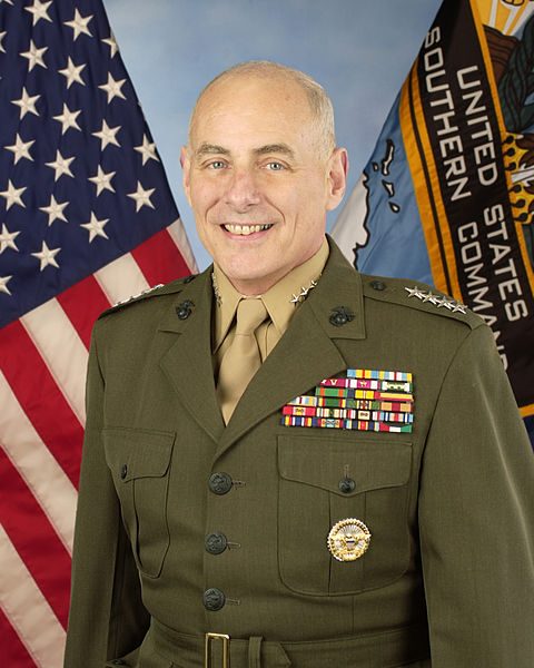 John Francis Kelly (born May 11, 1950) is a retired United States Marine Corps general and the former commander of United States Southern Command.