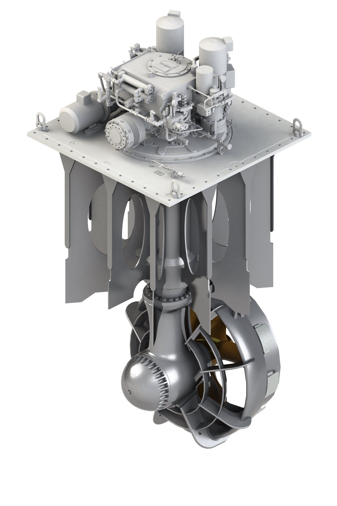 Propulsion and Maneuvering System for Waterways Commerce Cutters ...